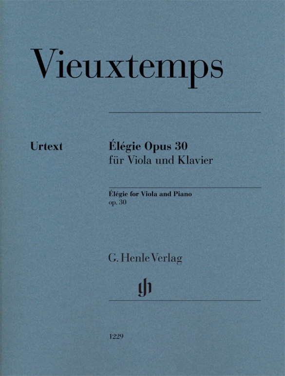 Élégie op. 30 pour alto et piano