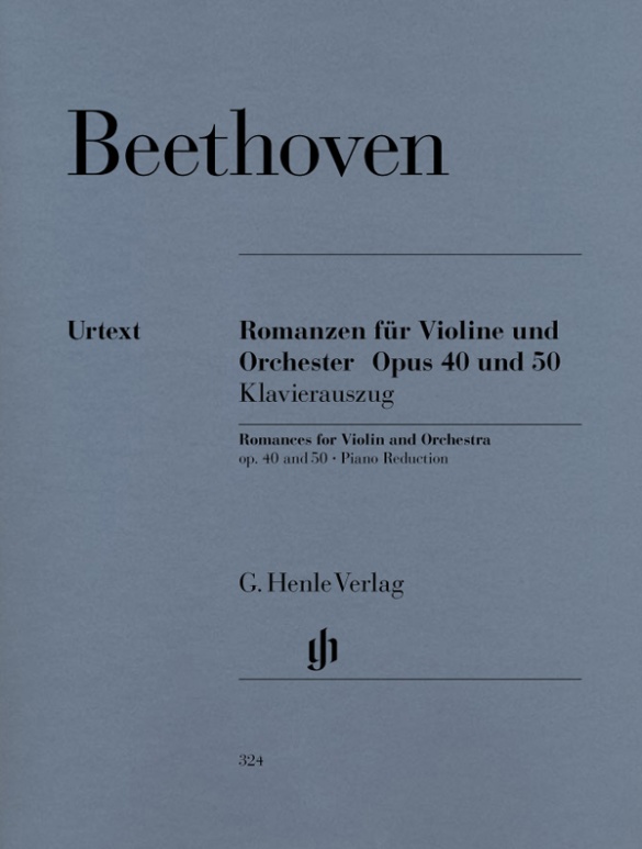 Violinromanzen G-dur op. 40 und F-dur op. 50