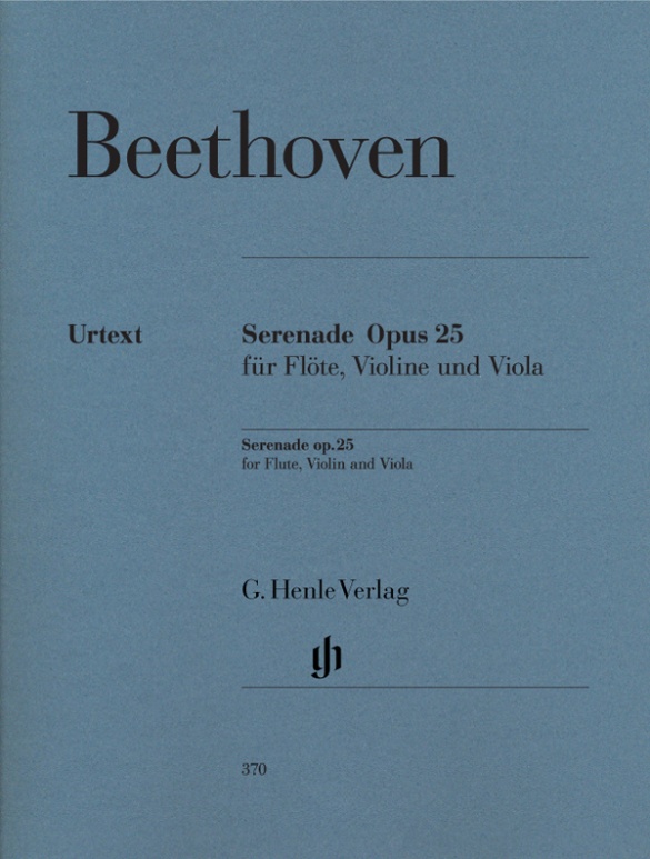Serenade D major op. 25 for Flute, Violin and Viola