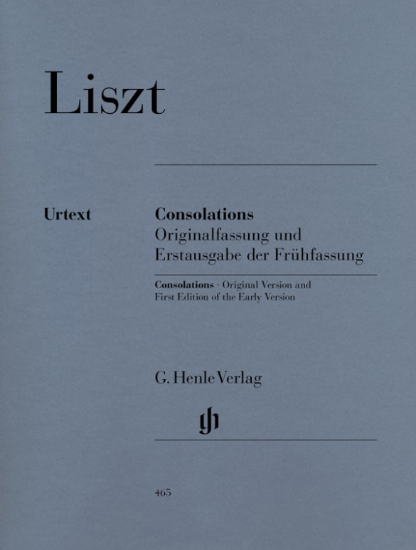 Consolations (mit Erstausgabe der Frühfassung)