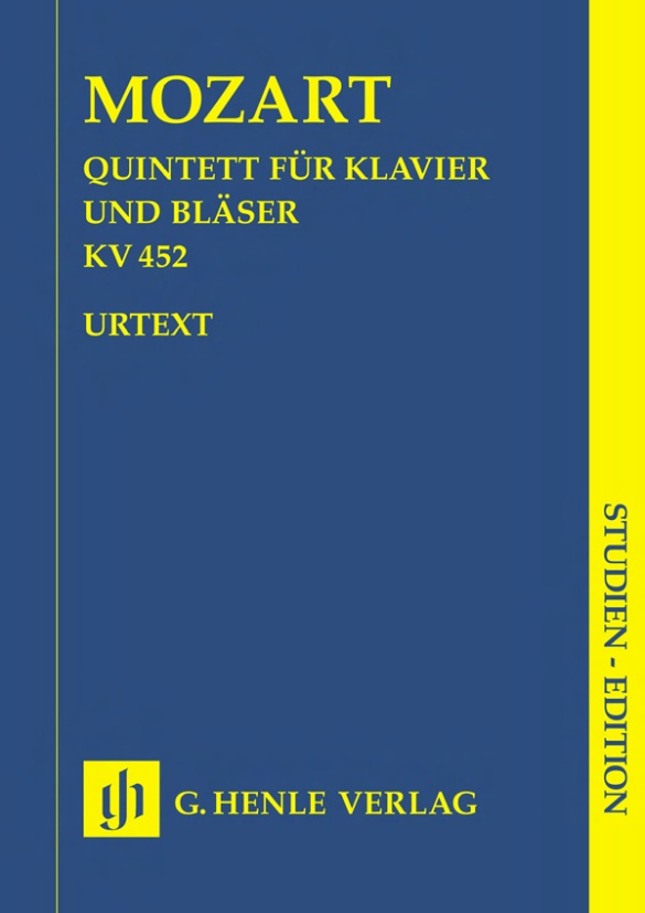 Quintet E flat major K. 452 for Piano and Wind Instruments and Harmonica Quintet K. 617