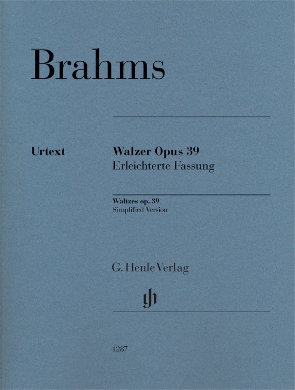 Walzer op. 39 – Erleichterte Fassung