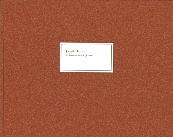 Variations f minor (Sonata) Hob. XVII:6