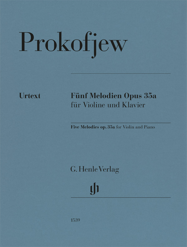 Five Melodies op. 35a