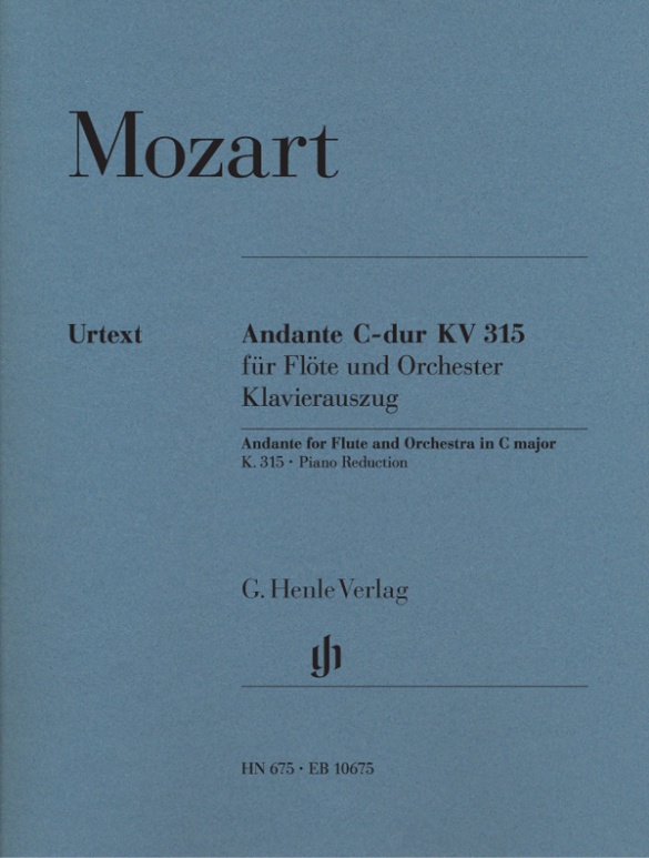 Andante C-dur KV 315 für Flöte und Orchester