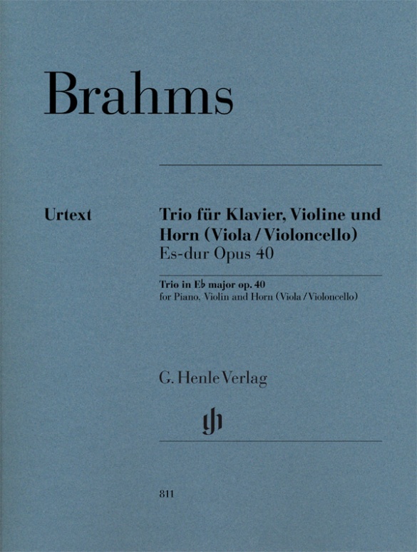 Horn Trio E flat major op. 40