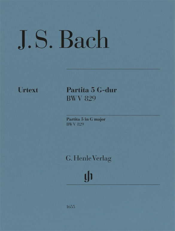 Partita no. 5 G major BWV 829