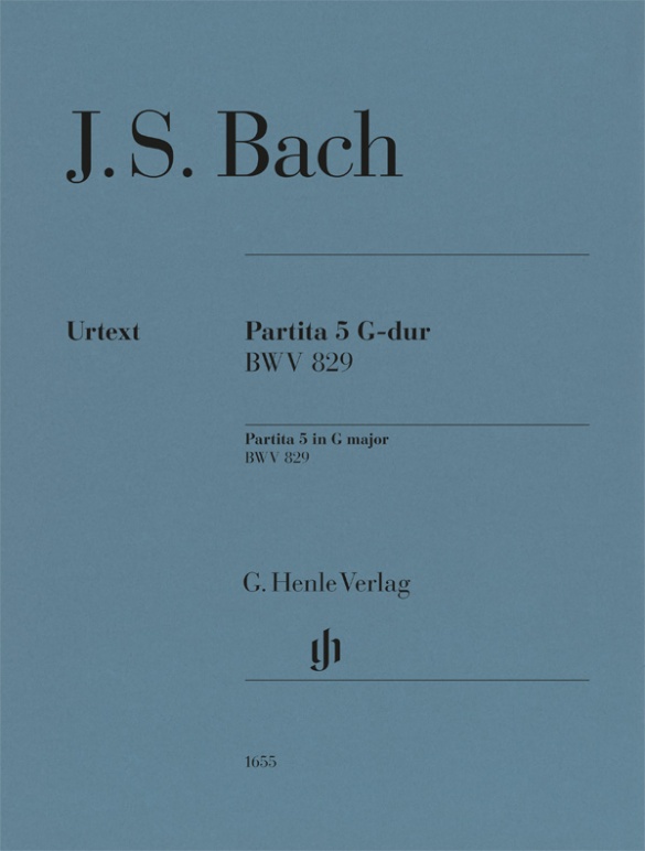 Partita n° 5 en Sol majeur BWV 829