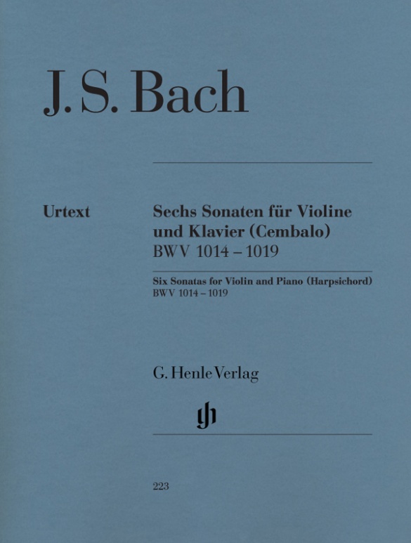 Six Sonatas for Violin and Piano (Harpsichord) BWV 1014-1019