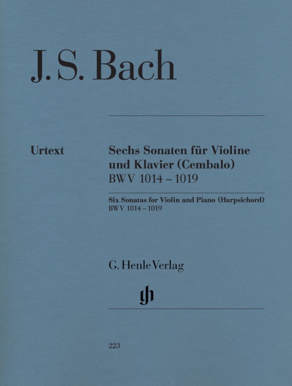 Six sonates pour violon et clavier (clavecin) BWV 1014-1019