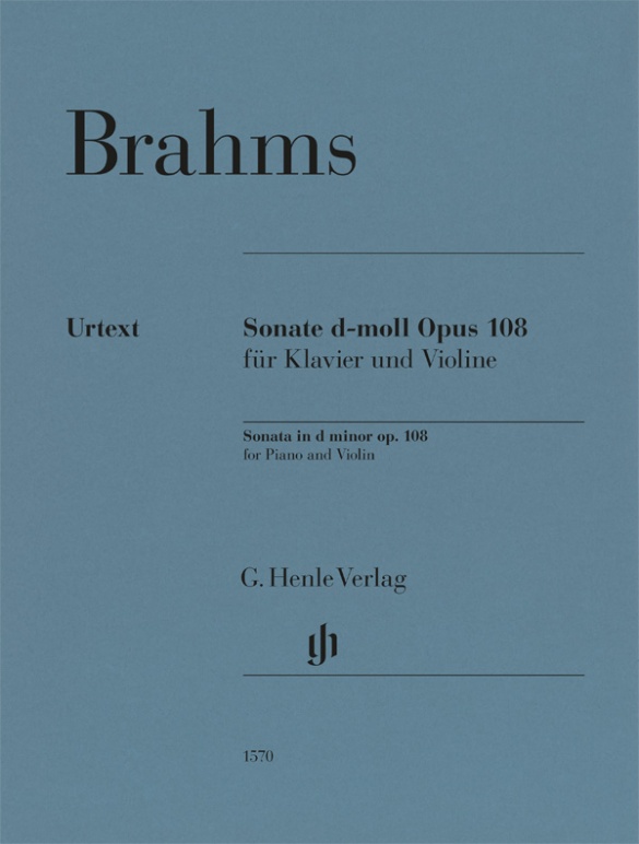 Sonate pour violon en re mineur op. 108