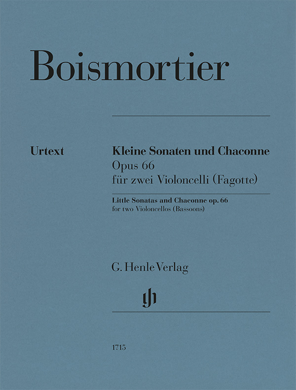 Little Sonatas and Chaconne op. 66 for two Violoncellos (Bassoons)