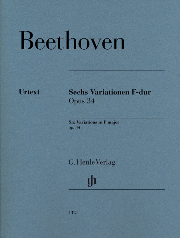 Six Variations en Fa majeur op. 34