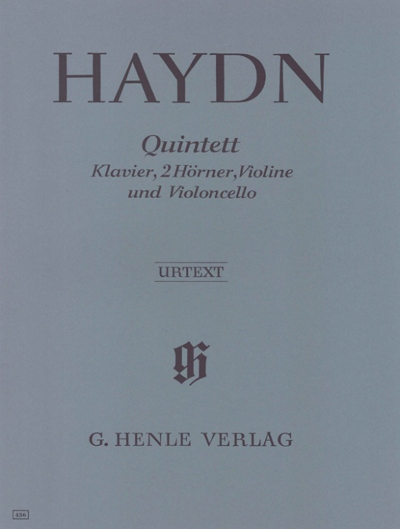 Quintet E flat major Hob. XIV:1 for Piano, 2 Horns, Violin and Violoncello