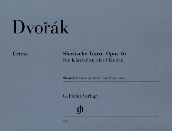 Slawische Tänze op. 46 für Klavier zu vier Händen