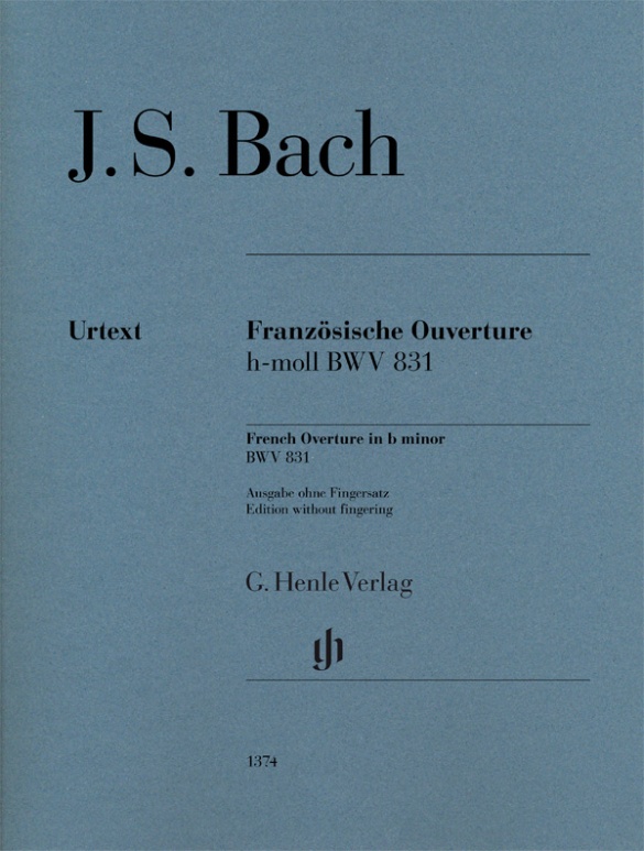 b　HN　HN1374　minor　French　831　1374　Overture　BWV