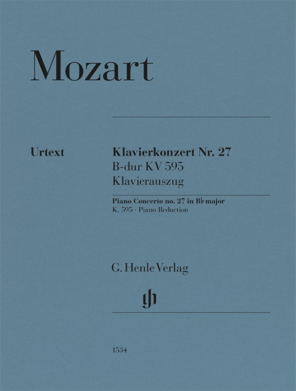 Klavierkonzert Nr. 27 B-dur KV 595