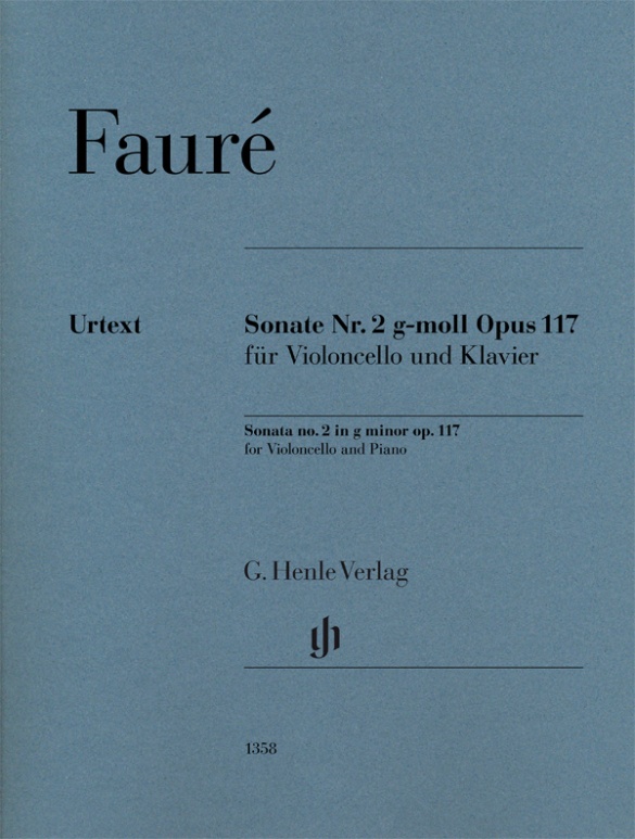 Violoncello Sonata no. 2 g minor op. 117