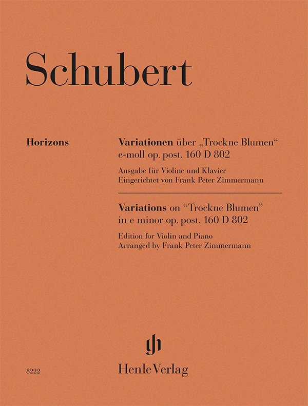 Variations on “Trockne Blumen” e minor op. post. 160 D 802