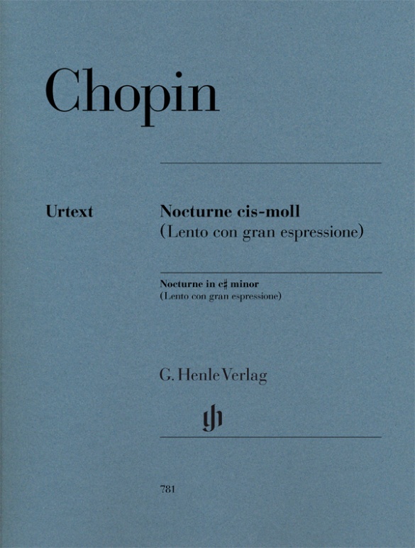 Nocturne c sharp minor (Lento con gran espressione)