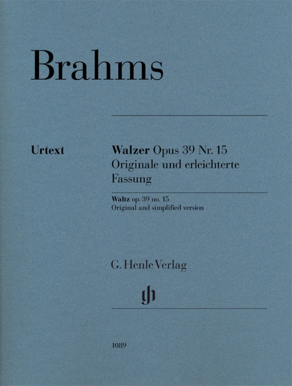 Valse op. 39 n° 15 - Versions originale et simplifiée