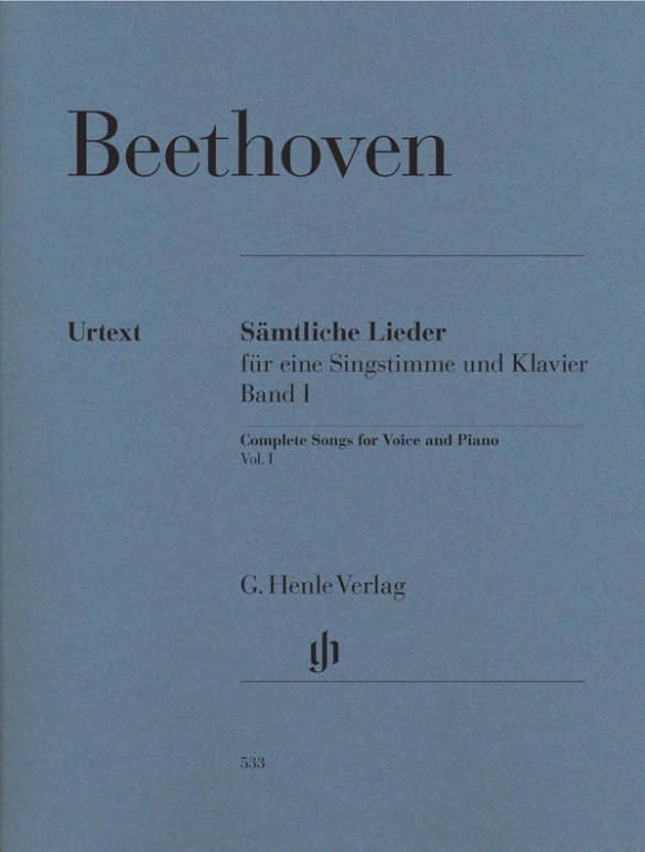 Sämtliche Lieder und Gesänge mit Klavier, Band I