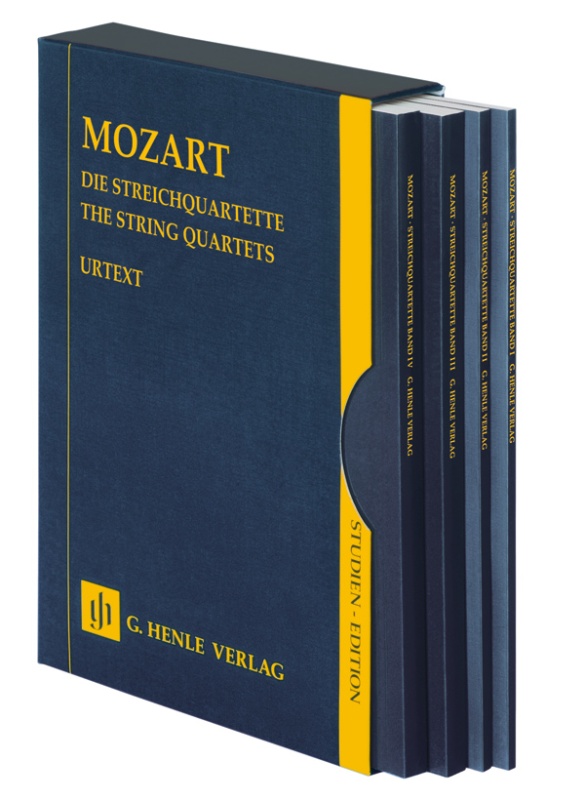 Die Streichquartette - 4 Bände im Schuber