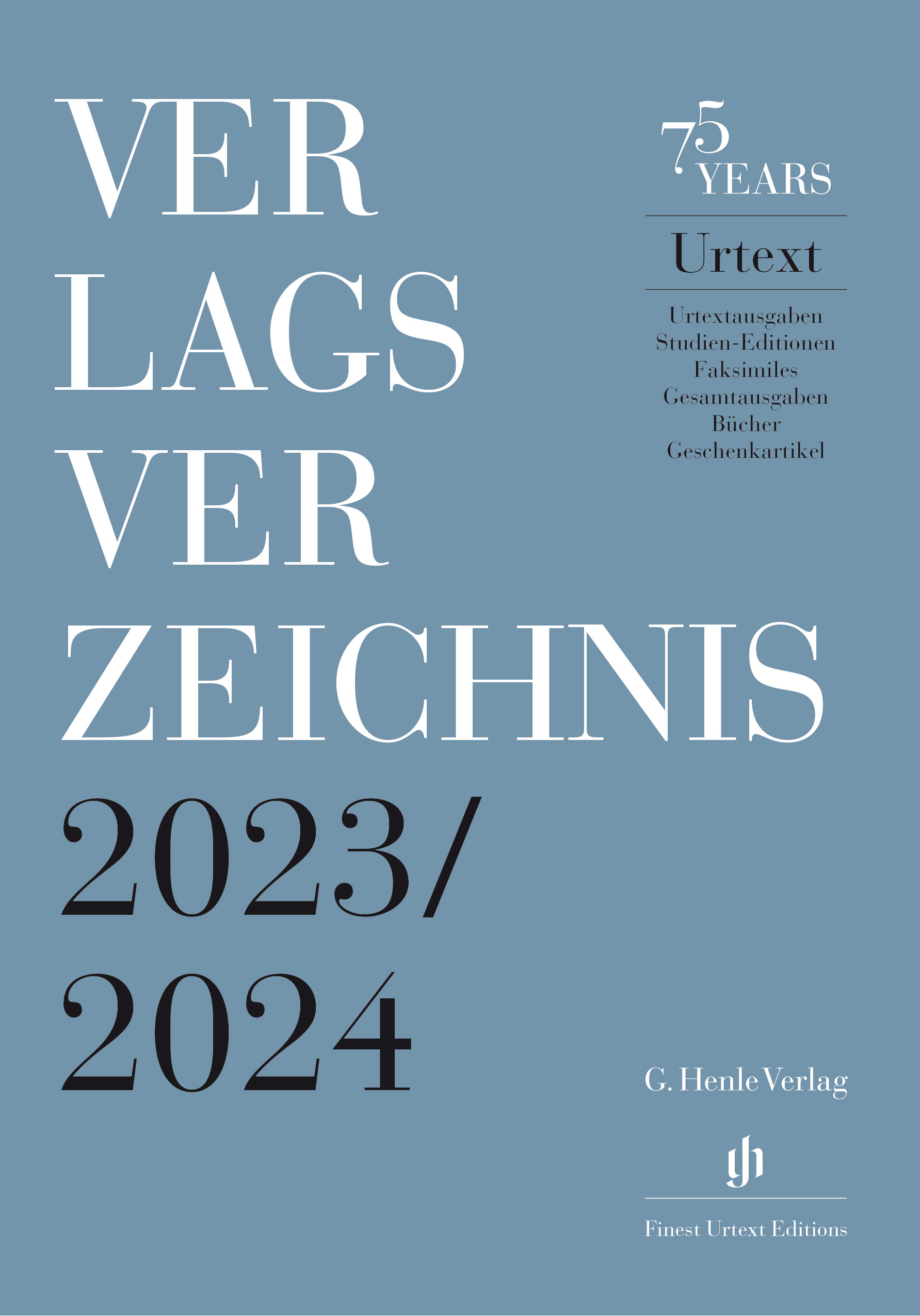 Verlagsverzeichnis 2023/2024, deutsch