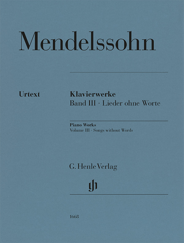 Piano works, Volume III - Songs without Words