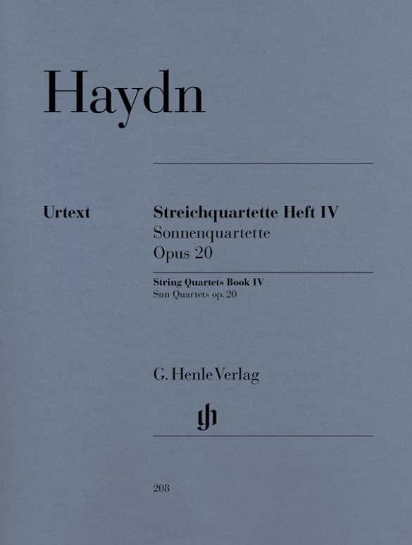 Streichquartette Heft IV op. 20 (Sonnenquartette)