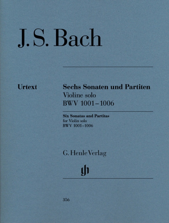 Sonatas and Partitas BWV 1001-1006 for Violin solo