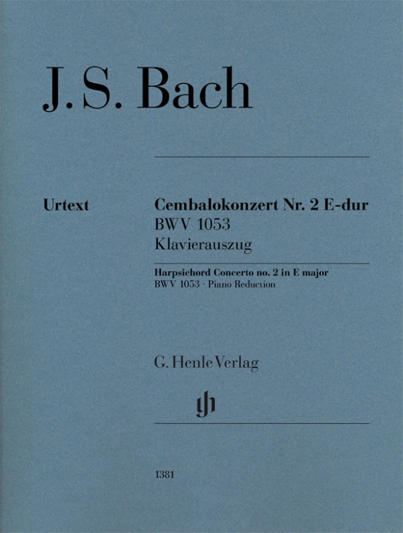 Harpsichord Concerto no. 2 E major BWV 1053