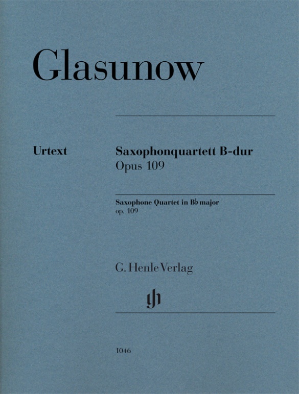 Saxophone Quartet B flat major op. 109