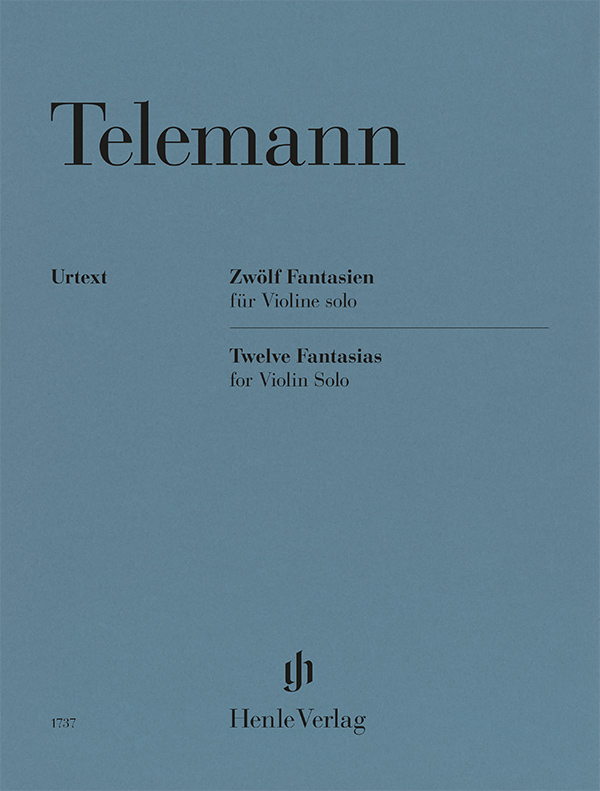 Twelve Fantasies for Violin solo TWV 40:14–25