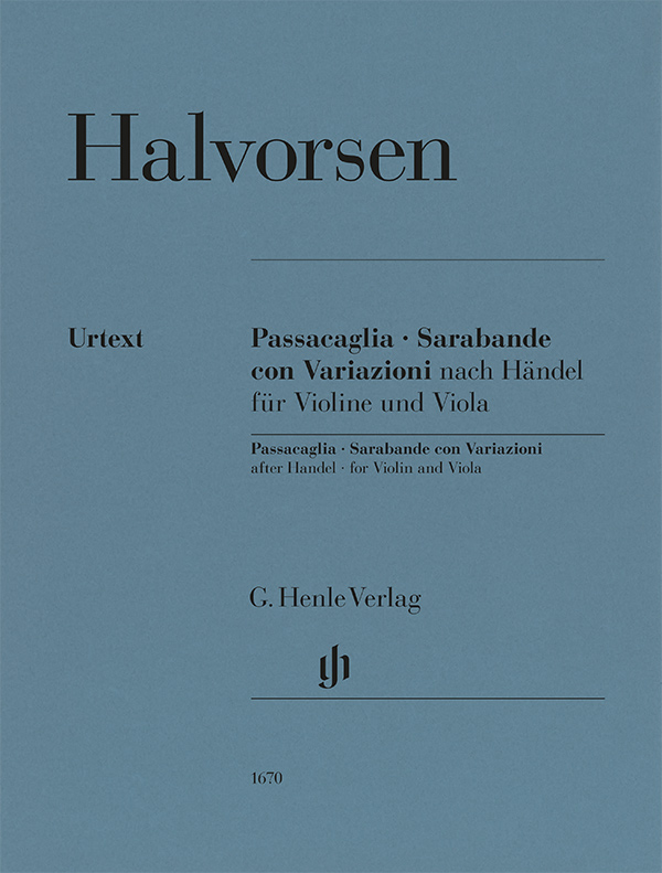 Passacaglia and Sarabande con Variazioni, after Handel