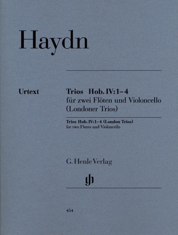Trios Hob. IV:1-4  for two Flutes and Violoncello (London Trios)