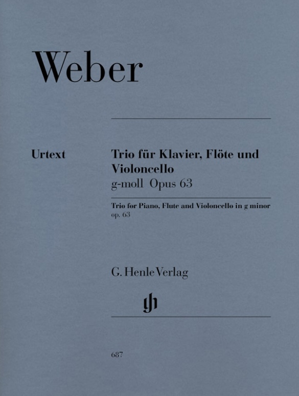 Trio g-moll op. 63 für Klavier, Flöte und Violoncello