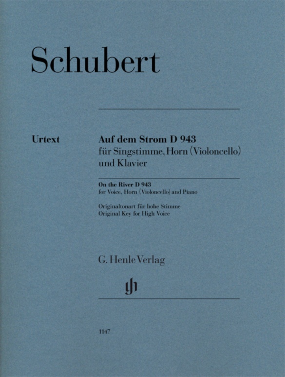 Auf dem Strom D 943 für Singstimme, Horn (Violoncello) und Klavier