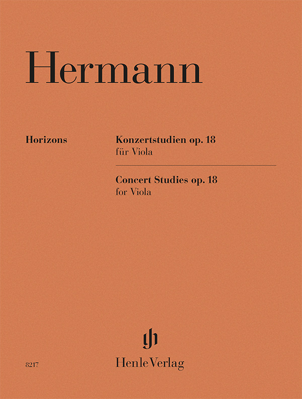 Concert Studies op. 18 for Viola