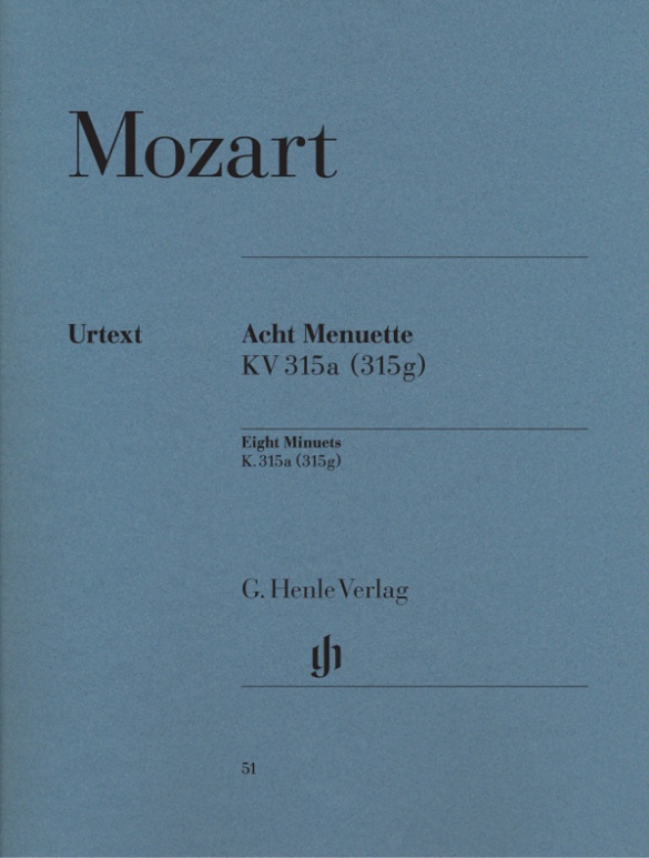 Acht Menuette KV 315a (315g)