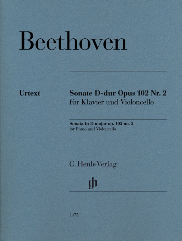 Violoncello Sonata D major op. 102 no. 2