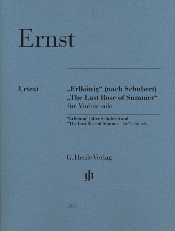 “Erlkönig” (after Schubert) and “The Last Rose of Summer” for Violin solo