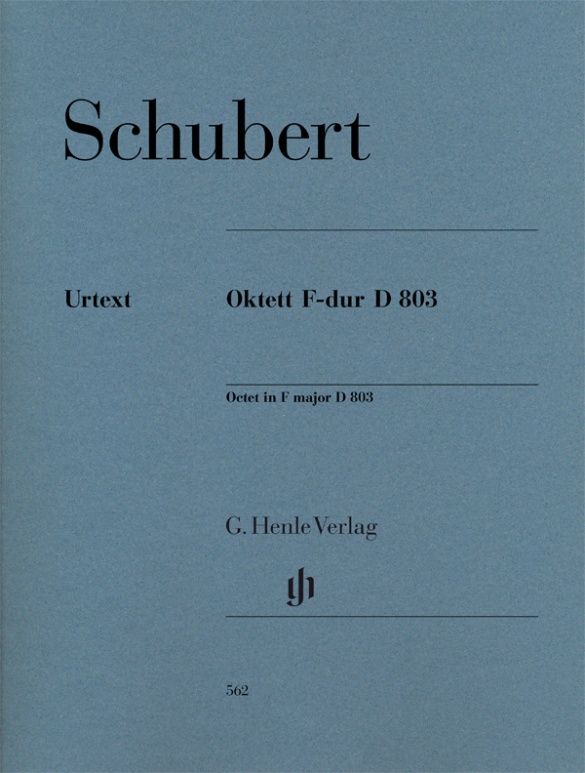 Octet in F major D 803 for Clarinet (B flat/C), Bassoon, Horn (F/C), 2 Violins, Viola, Violoncello, Double Bass