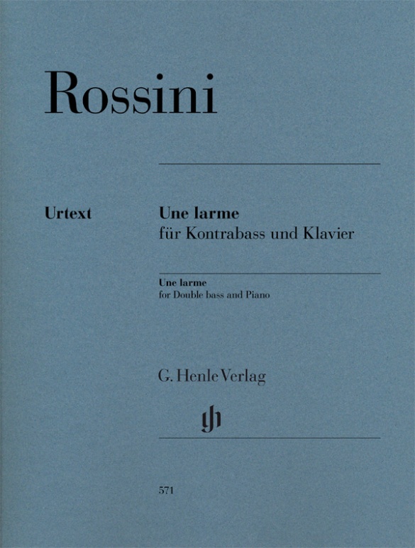 Une larme for Double Bass and Piano