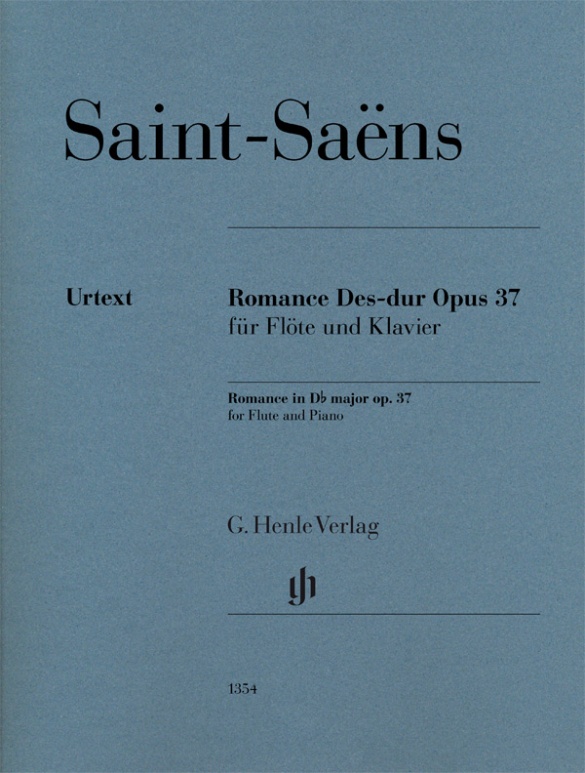 Romance, Op.36 – Camille Saint-Saëns Sheet music for Piano, Flute