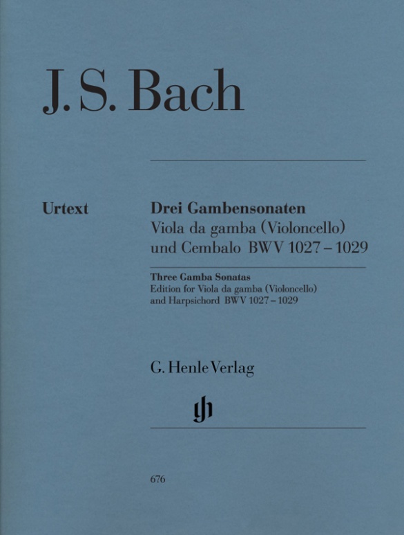 Drei Gambensonaten BWV 1027-1029